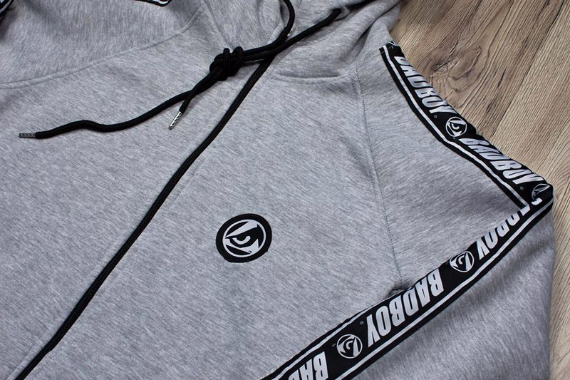 BAD BOY Stripes zaketa fouter- Grey